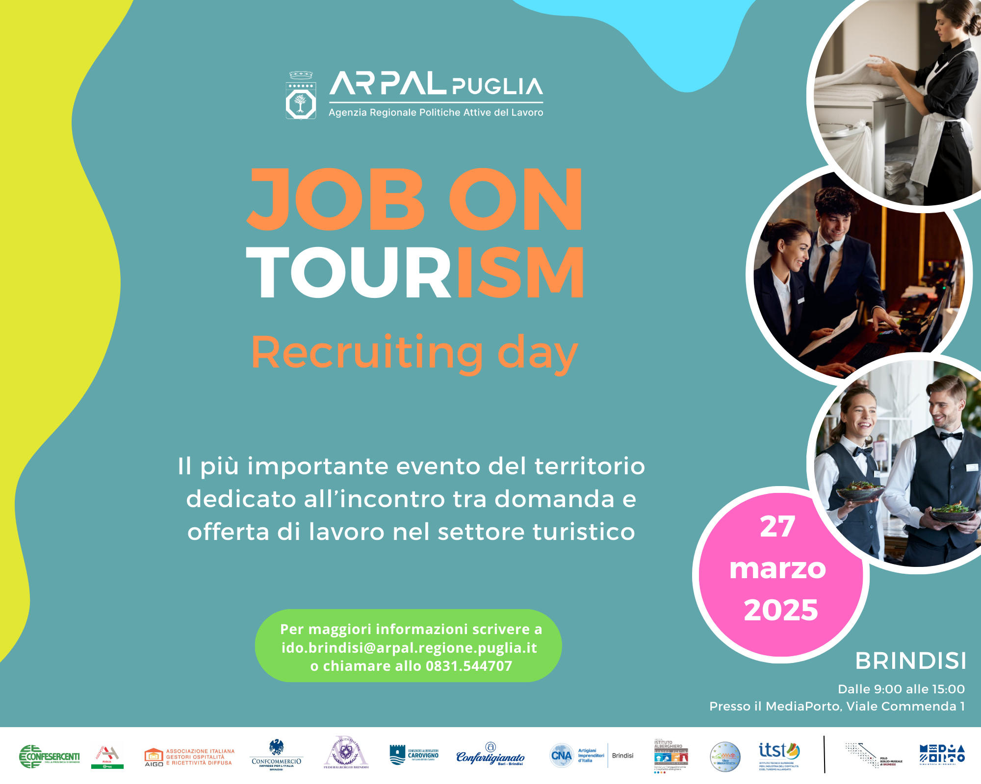 RITORNA “JOB ON TOURISM”, IL RECRUITING DAY DEL SETTORE TURISTICO